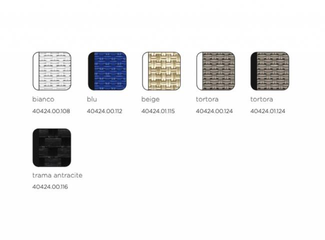 Ремкомплект к лежаку Ricambio Alfa-Omega белый, бежевый