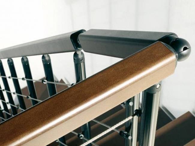 Модульная лестница Komoda 89 прямая Модульная лестница Komoda 89 прямая