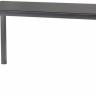 Стол ламинированный раздвижной Pranzo Extendable антрацит 1600-2100х890х750 мм