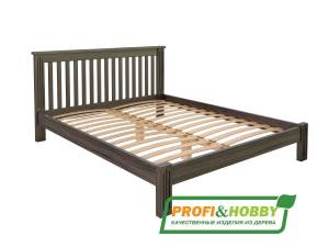 Кровать Rino 2000 х 2000 ясень, серый гранит