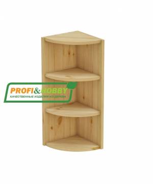 Шкаф-стеллаж заверш 280 х 280 х 720 открытый, сосна, без покраски