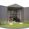 Хозблок SKOGGY секционный с двускатной крышей 3 х 2 м, цинковый