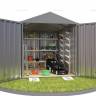 Хозблок SKOGGY секционный с двускатной крышей 3 х 2 м, цинковый