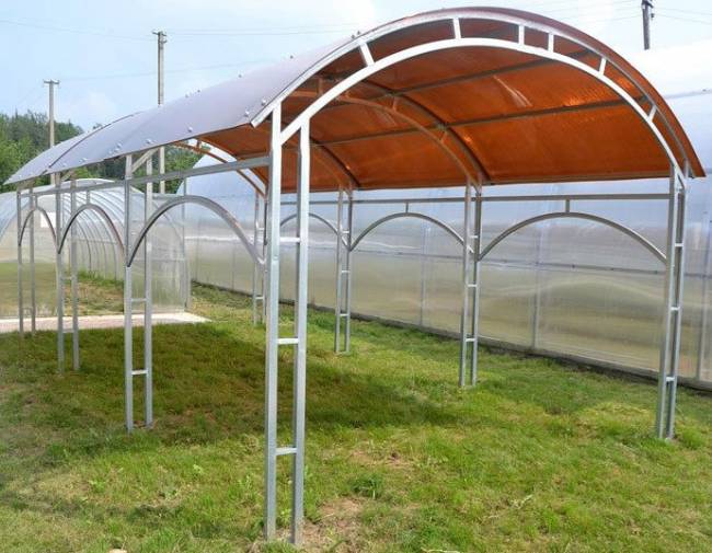 Навес "Универсальный" 6метров с СПК