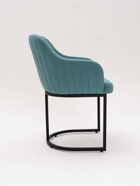 Стул Amely Mint (Тиффани) / Black