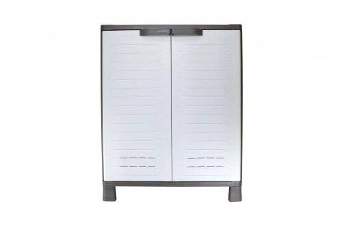 Низкий шкаф AirSpire, капучино/кремовый