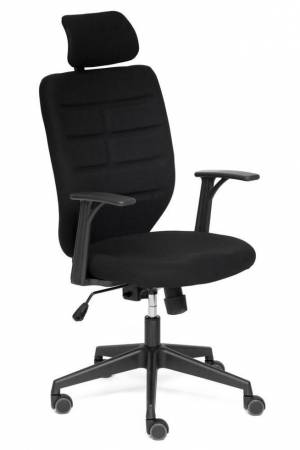 Кресло офисное «Кара-1» (Kara-1 black) (Чёрная ткань)