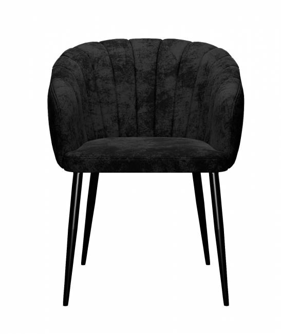 Стул DikLine 442 поворотный, M18 черный, ножки черные