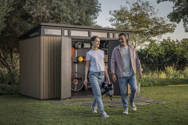 Сарай "Пент 11х7" (коричневый) (размеры 342 х 216 см) Сарай "Пент 11х7" (коричневый) (размеры 342 х 216 см)