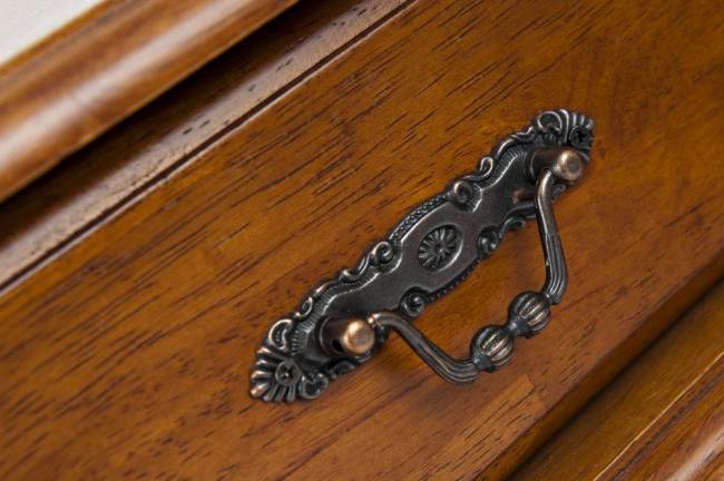 Тумба прикроватная AT-300 48х37х56см, красный дуб Красный дуб