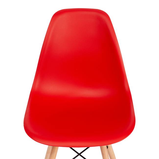 Стул Синди Имс/Cindy Eames (мод.001)/1 шт. в упаковке дерево бук/металл/сиденье пластик, 51х46х82.5см, красный красный/red дерево бук/металл/сиденье пластик Стул Синди Имс/Cindy Eames (мод.001)/1 шт. в упаковке дерево бук/металл/сиденье пластик, 51х46х82.5см, красный красный/red дерево бук/металл/сиденье пластик