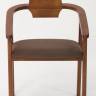 Стул-кресло Челси ПМ орех коричневый