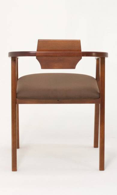 Стул-кресло Челси ПМ орех коричневый