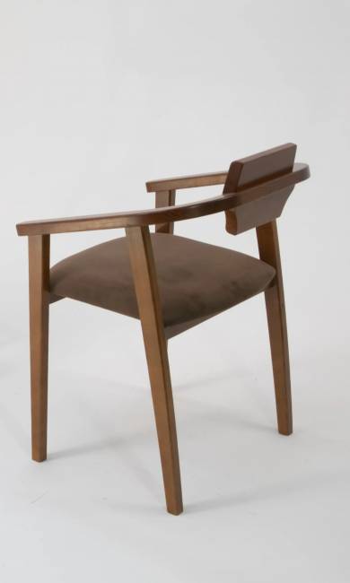 Стул-кресло Челси ПМ орех коричневый