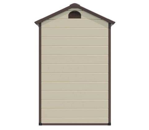 Сарай Wotex Storage-01-1 (бежевый с коричневым) 134x104x204 cм