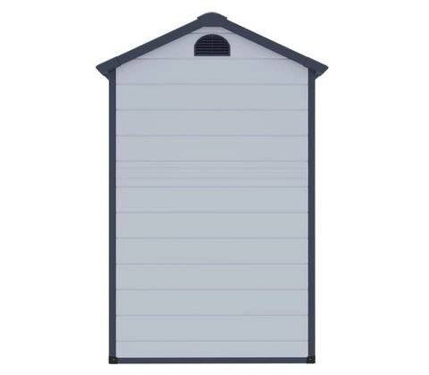 Сарай Wotex Storage-01-2 (серый) 134x104x204 cм