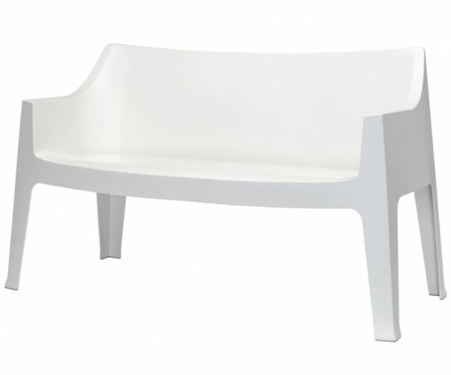 Диван пластиковый Coccolona лен 1410х600х830 мм