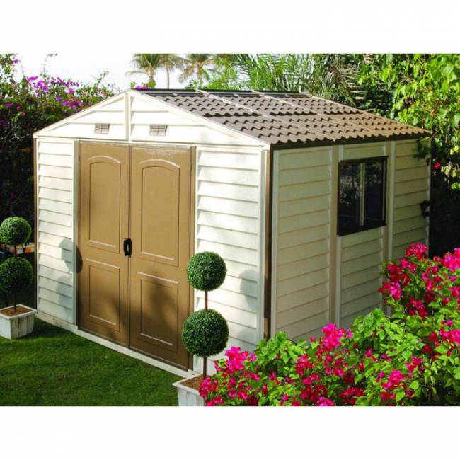Пластиковый сарай Woodside