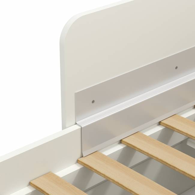 Бортик универсальный для кровати Джастин 17.51 цвет белый шагрень