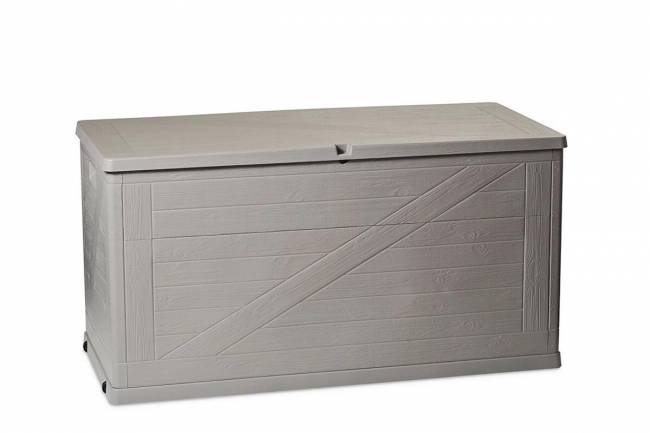 Сундук Toomax WoodLine, 420 л Светло-серый