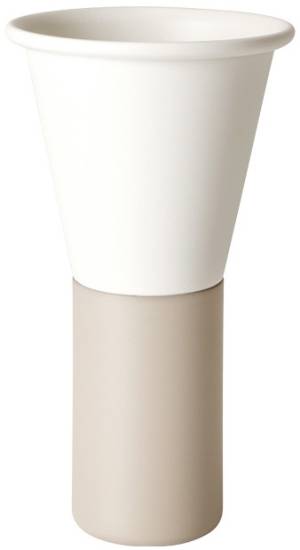 Ваза для цветов Mimosa лен, тортора Ø195х310 мм