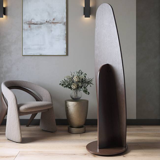 Зеркало напольное Стелла 1 венге 157,8 см х 40,4 см