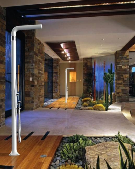 Душ уличный Funny Yang T 245 антрацит 170х170х2100 мм