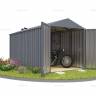 Хозблок SKOGGY секционный с двускатной крышей 5 х 2 м, брутальный серый
