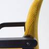 Стул-кресло Джуно 2.0 чёрный/жёлтый